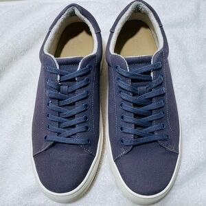 ABEO Jumpstreet Metatarsel Platform Sneaker Women's 9.5 Navy Blue Canvas